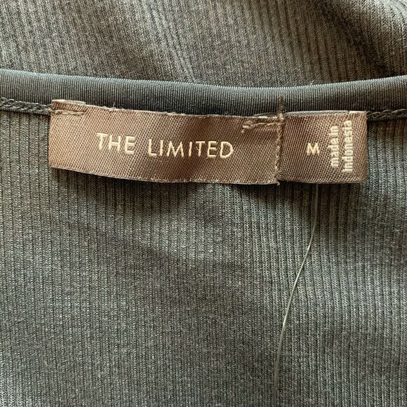 The Limited white black front stripe tank top Size Medium - Picture 3 of 11